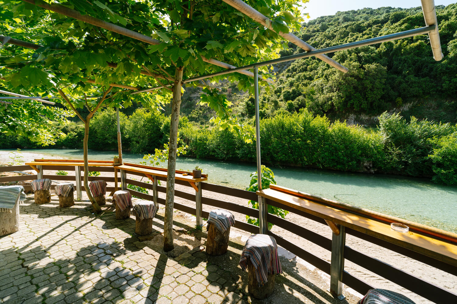 Taverna Acherontas beside the Acheron River